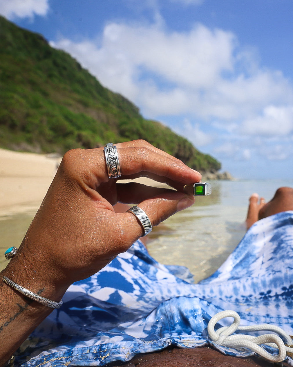 Bintang Sea Glass Ring