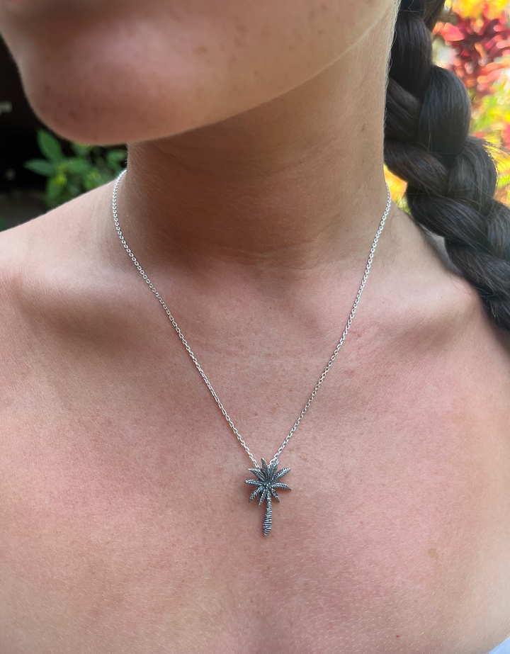 Mini Palm Tree Necklace